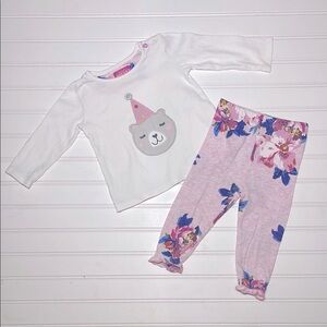 JOULES 100% Cotton Appliqué Birthday Matching Set